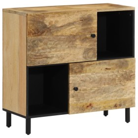 Armario auxiliar madera maciza de mango 80x33x75 cm de , Aparadores - Ref: Foro24-356918, Precio: 151,75 €, Descuento: %