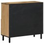 Armario auxiliar madera maciza de mango 80x33x75 cm de , Aparadores - Ref: Foro24-356918, Precio: 151,75 €, Descuento: %