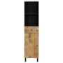 Mueble de baño madera maciza de mango 38x33x160 cm de , Tocadores de baño - Ref: Foro24-356913, Precio: 191,70 €, Descuento: %