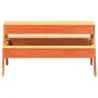 Mesa de pícnic con arenero de niños madera maciza pino marrón de , Mesas de jardín - Ref: Foro24-844655, Precio: 105,14 €, De...