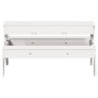 Mesa de pícnic con arenero de niños madera maciza pino blanco de , Mesas de jardín - Ref: Foro24-832593, Precio: 106,48 €, De...