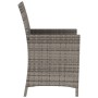 Sillas y mesita de jardín con cojines 3 piezas ratán PE gris de , Conjuntos de jardín - Ref: Foro24-365119, Precio: 200,65 €,...