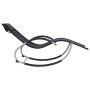 Tumbona con almohada textileno negro de vidaXL, Tumbonas - Ref: Foro24-47788, Precio: 112,55 €, Descuento: %