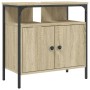 Armario lavabo baño madera ingeniería roble Sonoma 60x30x60 cm de , Tocadores de baño - Ref: Foro24-842437, Precio: 58,71 €, ...