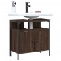 Armario lavabo baño madera ingeniería roble marrón 60x30x60 cm de , Tocadores de baño - Ref: Foro24-842440, Precio: 52,21 €, ...