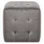Mesitas de noche 2 unidades terciopelo gris 30x30x30 cm de vidaXL, Mesitas de noche - Ref: Foro24-249017, Precio: 81,52 €, De...