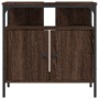 Armario lavabo baño madera ingeniería roble marrón 60x30x60 cm de , Tocadores de baño - Ref: Foro24-842440, Precio: 52,21 €, ...