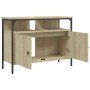 Armario lavabo baño madera ingeniería roble Sonoma 80x30x60 cm de , Tocadores de baño - Ref: Foro24-842442, Precio: 73,89 €, ...