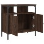 Armario lavabo baño madera ingeniería roble marrón 60x30x60 cm de , Tocadores de baño - Ref: Foro24-842440, Precio: 52,21 €, ...