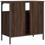 Armario lavabo baño madera ingeniería roble marrón 60x30x60 cm de , Tocadores de baño - Ref: Foro24-842440, Precio: 52,21 €, ...