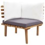 Juego de muebles de jardín 5 pzas madera maciza de acacia de vidaXL, Conjuntos de jardín - Ref: Foro24-46678, Precio: 368,05 ...