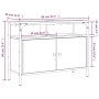 Armario lavabo baño madera ingeniería roble Sonoma 80x30x60 cm de , Tocadores de baño - Ref: Foro24-842442, Precio: 73,89 €, ...