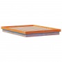 Estructura de cama LED madera maciza pino marrón cera 160x200cm de , Camas y somieres - Ref: Foro24-844416, Precio: 142,27 €,...