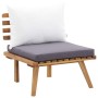 Juego de muebles de jardín 5 pzas madera maciza de acacia de vidaXL, Conjuntos de jardín - Ref: Foro24-46678, Precio: 368,05 ...
