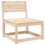 Sofá de jardín madera maciza de pino de , Sofás de exterior - Ref: Foro24-844669, Precio: 54,81 €, Descuento: %