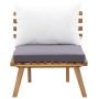 Juego de muebles de jardín 5 pzas madera maciza de acacia de vidaXL, Conjuntos de jardín - Ref: Foro24-46678, Precio: 368,05 ...