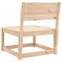 Sofá de jardín madera maciza de pino de , Sofás de exterior - Ref: Foro24-844669, Precio: 55,36 €, Descuento: %