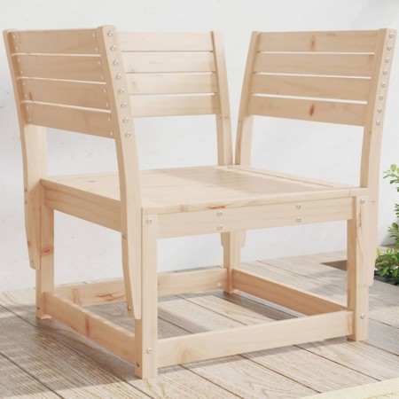 Silla de jardín madera madera maciza de pino de , Sofás de exterior - Ref: Foro24-844674, Precio: 71,66 €, Descuento: %