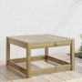 Taburete de jardín madera de pino impregnada de , Sofás de exterior - Ref: Foro24-844683, Precio: 53,02 €, Descuento: %