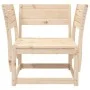 Silla de jardín madera madera maciza de pino de , Sofás de exterior - Ref: Foro24-844674, Precio: 71,03 €, Descuento: %