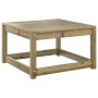 Taburete de jardín madera de pino impregnada de , Sofás de exterior - Ref: Foro24-844683, Precio: 53,02 €, Descuento: %