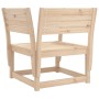 Silla de jardín madera madera maciza de pino de , Sofás de exterior - Ref: Foro24-844674, Precio: 71,66 €, Descuento: %