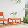 Taburete de jardín madera maciza de pino marrón cera de , Sofás de exterior - Ref: Foro24-844681, Precio: 49,36 €, Descuento: %