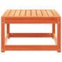 Taburete de jardín madera maciza de pino marrón cera de , Sofás de exterior - Ref: Foro24-844681, Precio: 49,36 €, Descuento: %