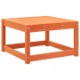 Taburete de jardín madera maciza de pino marrón cera de , Sofás de exterior - Ref: Foro24-844681, Precio: 49,36 €, Descuento: %