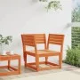 Silla de jardín madera madera maciza de pino marrón cera de , Sofás de exterior - Ref: Foro24-844676, Precio: 94,51 €, Descue...