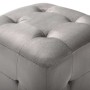 Mesitas de noche 2 unidades terciopelo gris 30x30x30 cm de vidaXL, Mesitas de noche - Ref: Foro24-249017, Precio: 81,52 €, De...
