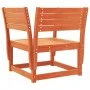 Silla de jardín madera madera maciza de pino marrón cera de , Sofás de exterior - Ref: Foro24-844676, Precio: 94,51 €, Descue...