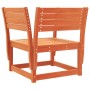 Silla de jardín madera madera maciza de pino marrón cera de , Sofás de exterior - Ref: Foro24-844676, Precio: 95,37 €, Descue...