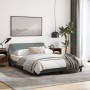 Estructura de cama con cabecero de tela gris claro 140x190 cm de , Camas y somieres - Ref: Foro24-373165, Precio: 143,58 €, D...