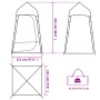 Tienda servicio baño impermeable verde de , Tiendas de campaña - Ref: Foro24-94424, Precio: 71,92 €, Descuento: %