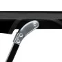 Black steel folding double lounger by vidaXL, Loungers - Ref: Foro24-47760, Price: 124,48 €, Discount: %