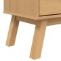 Estantería de 4 niveles OLDEN madera maciza de pino marrón de , Librerías y estanterías - Ref: Foro24-358612, Precio: 216,78 ...