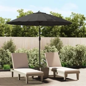 Gartenschirm mit anthrazitgrauem Aluminiummast 270 cm von vidaXL, Sonnenschirme - Ref: Foro24-47306, Preis: 79,99 €, Rabatt: %