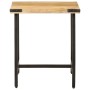 Mesa auxiliar de madera maciza de mango y hierro 45x45x50 cm de , Mesas auxiliares - Ref: Foro24-372734, Precio: 54,18 €, Des...