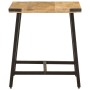 Mesa auxiliar de madera maciza de mango y hierro 45x45x50 cm de , Mesas auxiliares - Ref: Foro24-372734, Precio: 54,18 €, Des...