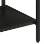 Mesa consola madera maciza mango rugosa y hierro 90x30x75 cm de , Mesas auxiliares - Ref: Foro24-372729, Precio: 95,58 €, Des...