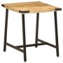 Mesa auxiliar de madera maciza de mango y hierro 45x45x50 cm de , Mesas auxiliares - Ref: Foro24-372734, Precio: 54,18 €, Des...