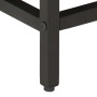 Mesas apilables 3 piezas madera de mango rugosa maciza y hierro de , Mesas auxiliares - Ref: Foro24-372736, Precio: 74,63 €, ...