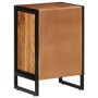 Mueble de baño madera maciza de acacia y hierro 40x30x60 cm de , Muebles de baño - Ref: Foro24-372748, Precio: 73,74 €, Descu...