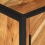 Mueble de baño madera maciza de acacia y hierro 40x30x60 cm de , Muebles de baño - Ref: Foro24-372748, Precio: 73,74 €, Descu...