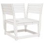 Sofá de jardín reposabrazos cojines madera maciza pino blanco de , Sofás de exterior - Ref: Foro24-844695, Precio: 109,77 €, ...
