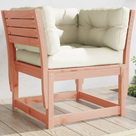 Sofá de jardín con reposabrazos cojines madera maciza Douglas de , Sofás de exterior - Ref: Foro24-844697, Precio: 96,15 €, D...