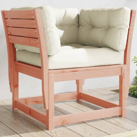 Sofá de jardín con reposabrazos cojines madera maciza Douglas de , Sofás de exterior - Ref: Foro24-844697, Precio: 96,99 €, D...