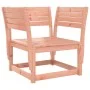 Sofá de jardín con reposabrazos cojines madera maciza Douglas de , Sofás de exterior - Ref: Foro24-844697, Precio: 96,15 €, D...