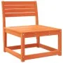 Sofás jardín con cojines 2 uds madera maciza pino marrón cera de , Sofás de exterior - Ref: Foro24-844706, Precio: 165,56 €, ...